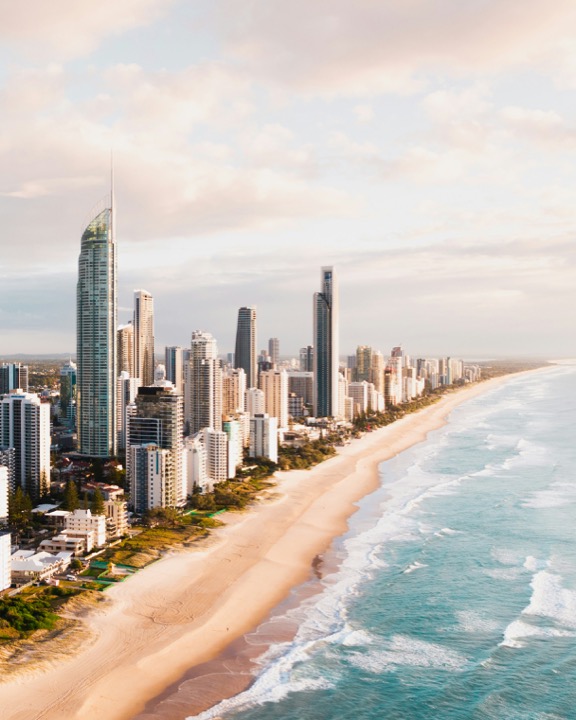 Gold Coastの街並み